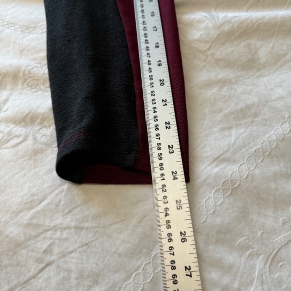 Calvin Klein Men's Burgundy Shawl Collar‎ Long Sleeve Sweatshirt Size Large - Picture 12 of 16